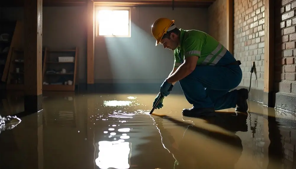 Professional water damage restoration services in Saint Libory, IL